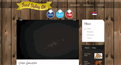 Desktop Screenshot of food-styling-art.com